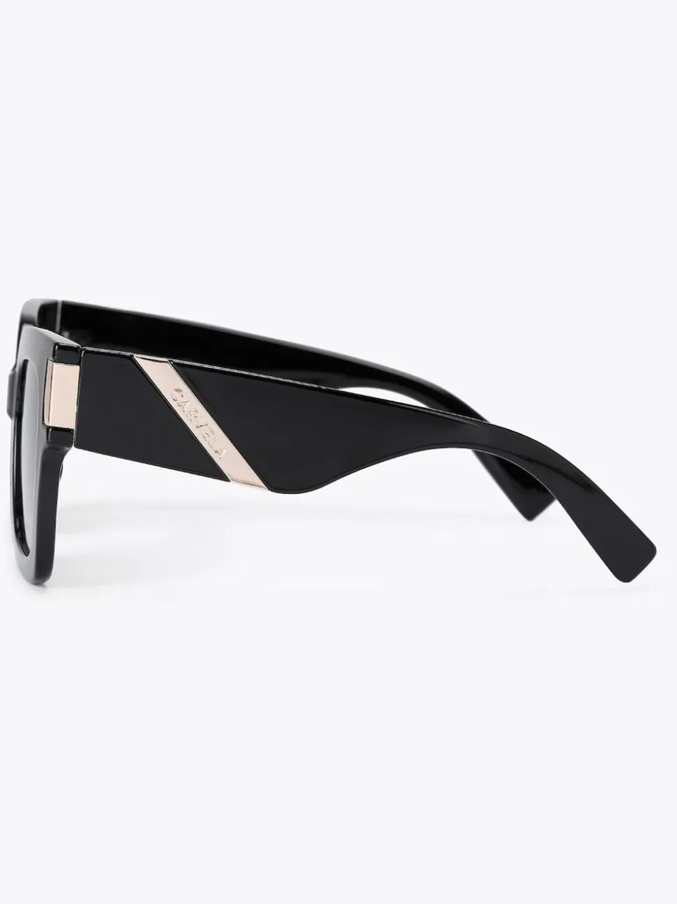 Zwart - Carvela Chunky Flare Sunglasses