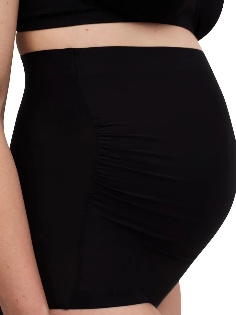 Zwart - Chantelle Maternity Pure Smooth High Waisted Bump Knickers