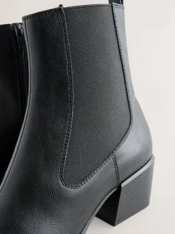 Zwart - Chelsea-stijl western cowboy Boots