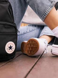 Zwart - Converse All Star Move Chuck Ox sneakers met plateauzool