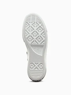 Zwart - Converse Platform Lift Chuck Ox sneakers van leer