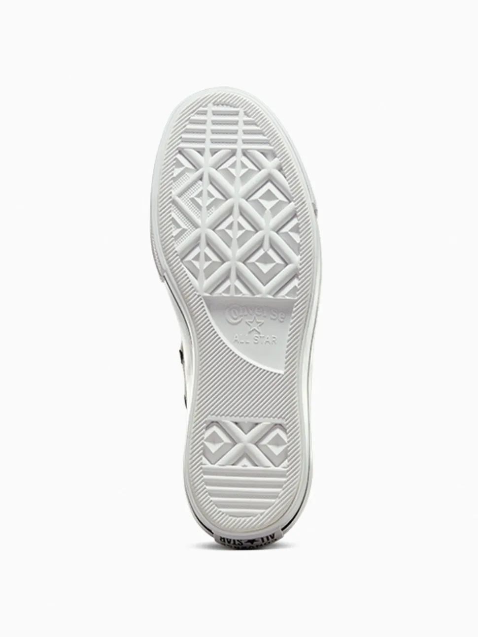 Zwart - Converse Platform Lift Chuck Ox sneakers van leer