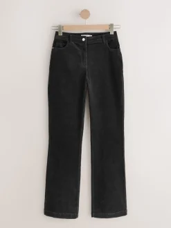 Zwart - Corduroy Bootcut Hourglass Trousers