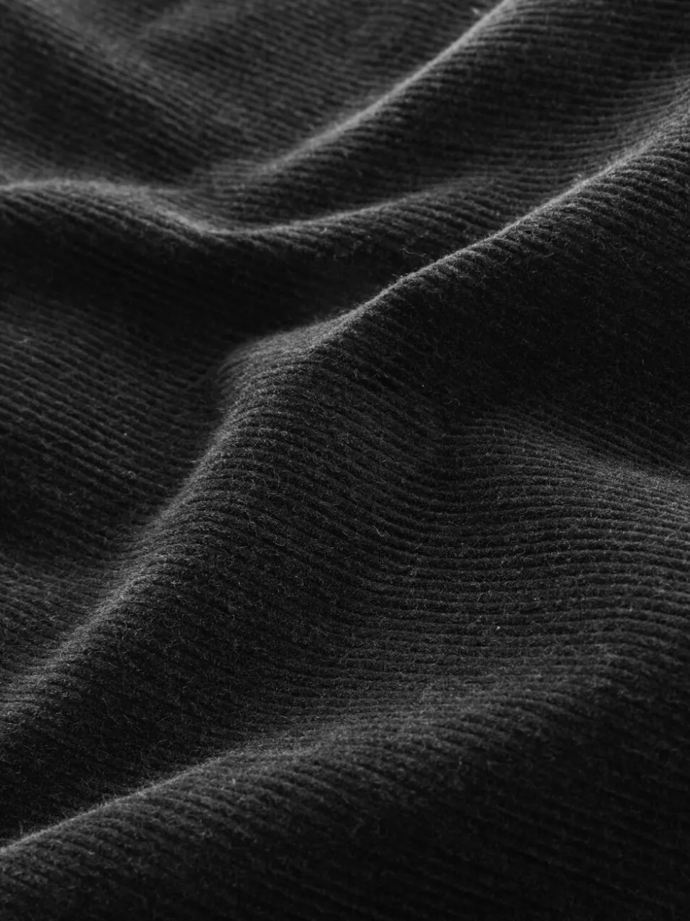 Zwart - Corduroy broeken Barrel jeans