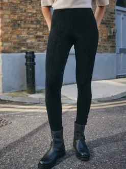 Zwart - Corduroy legging