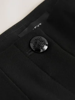 Zwart - Corrigerende broek met grote zakken