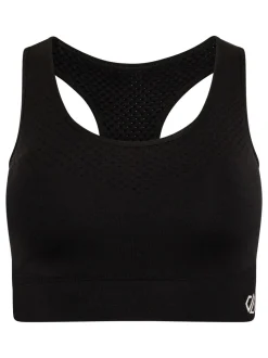 Zwart - Dare 2b Don't Sweat It II sportbeha voor dames
