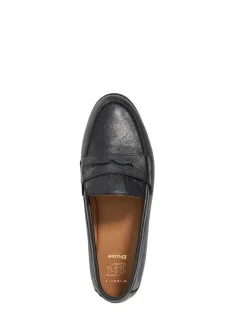 Zwart - Dune London Ginelli Flexi Sole Leather Penny Loafers