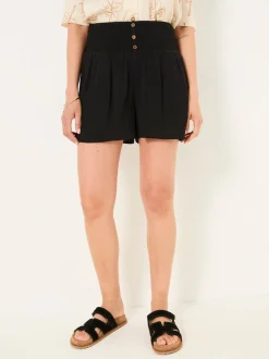 Zwart - FatFace Flippy Shorts