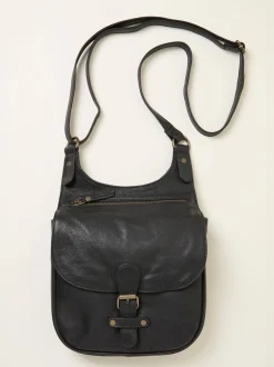 Zwart - FatFace Oiled Crossbodytas