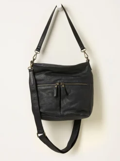 Zwart - FatFace Zip Detail Bag