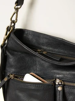 Zwart - FatFace Zip Detail Bag
