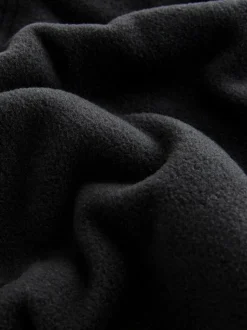 Zwart - Fleece colsjaal