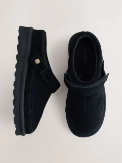 Zwart - Forever Comfort® Chunky Sole Footbed Clogs
