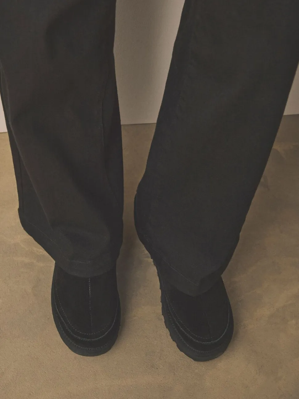 Zwart - Forever Comfort® Chunky Sole Footbed Clogs