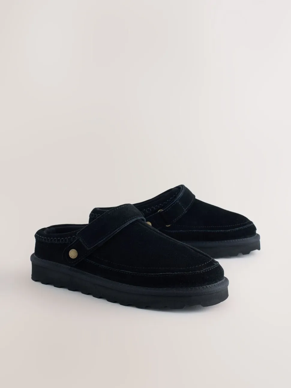 Zwart - Forever Comfort® Chunky Sole Footbed Clogs