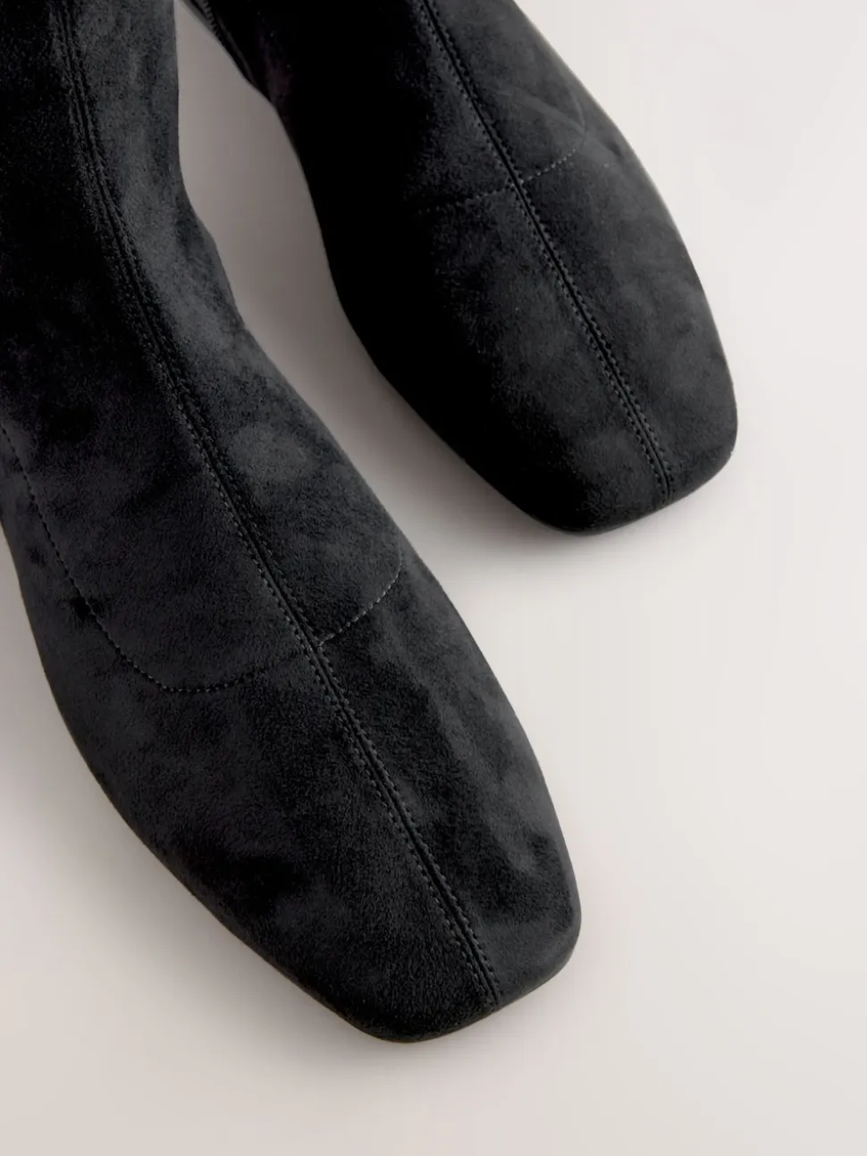 Zwart - Forever Comfort® Flat Sock Ankle Boots