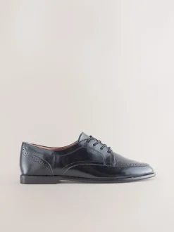 Zwart - Forever Comfort® Formal Round Toe Lace Up Shoes