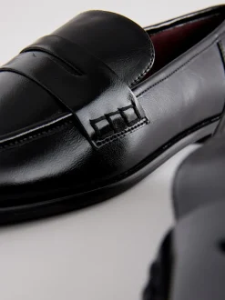 Zwart - Forever Comfort® Penny loafers met ronde neus