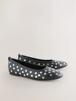 Zwart - Forever Comfort® Round Toe Ballerinas