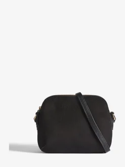 Zwart - Friends Like These Double Compartment Cross-Body Bag