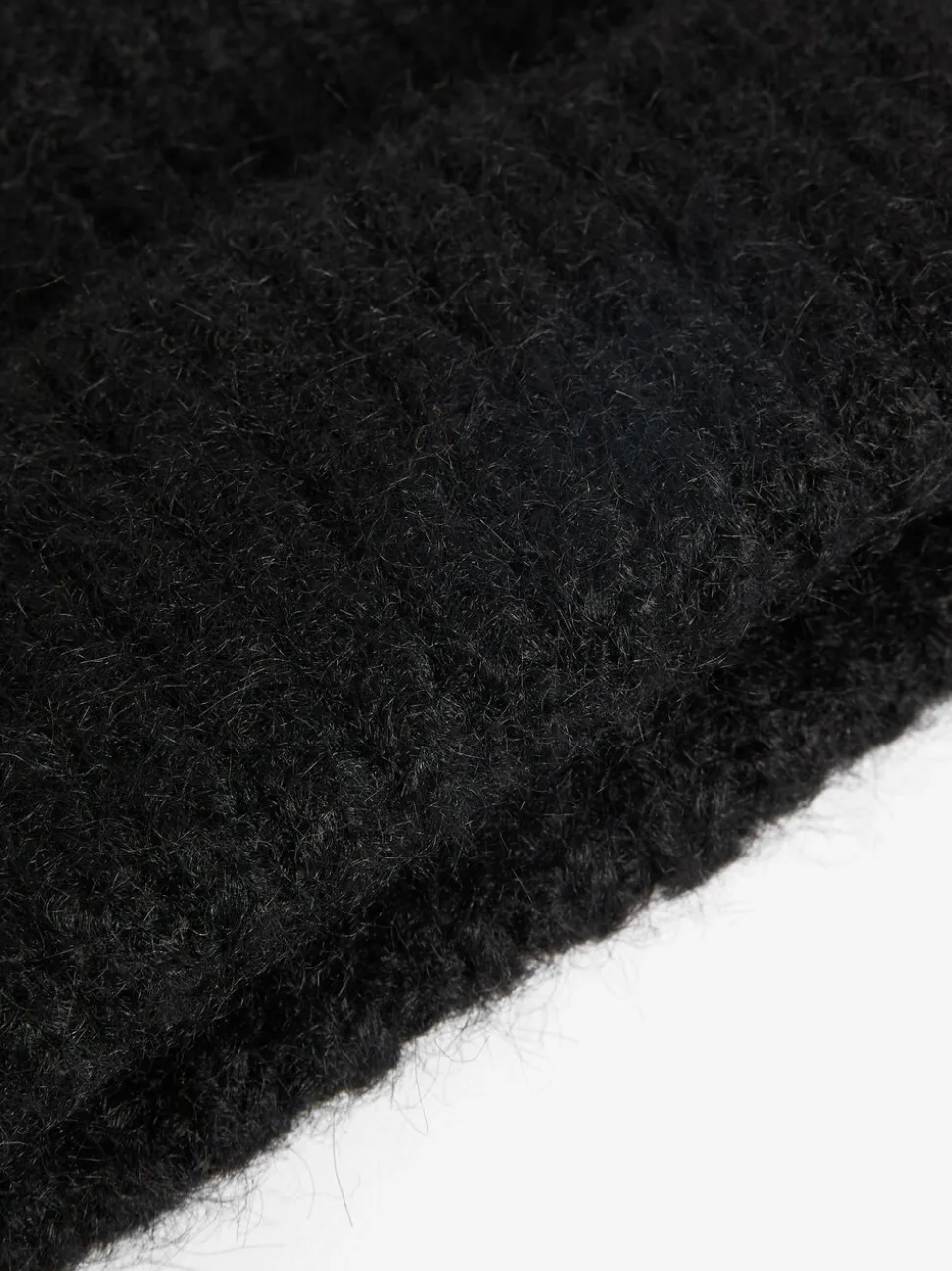 Zwart - Friends Like These - Behaaglijke gebreide beanie