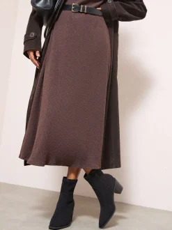Zwart - Friends Like These Faux Suede Mid Heel Western Style Smart Sock Ankle Boots