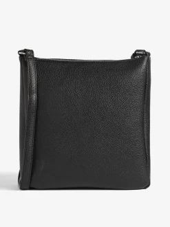 Zwart - Friends Like These Medium imitatieleren messenger bag
