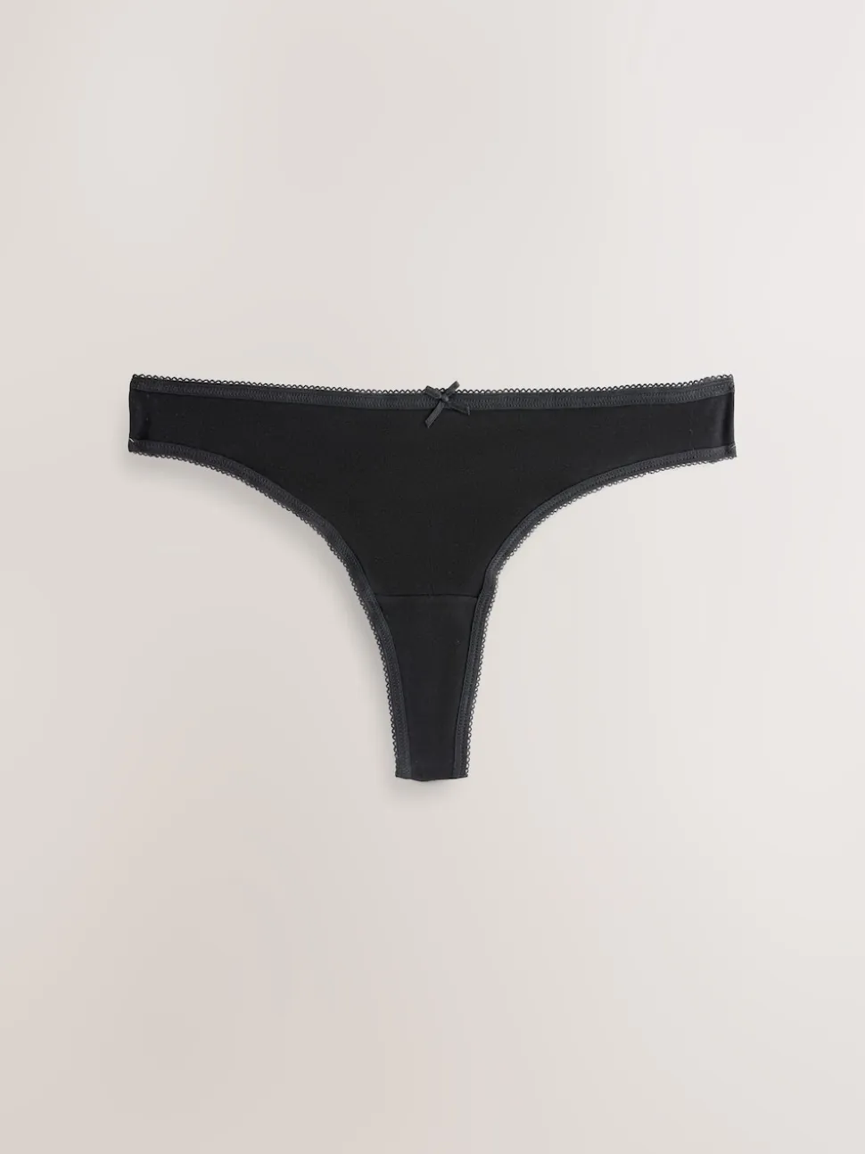 Zwart - Full Briefs Cotton Knickers 10 Pack
