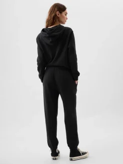 Zwart - Gap joggingbroek met logo en rechte pijpen