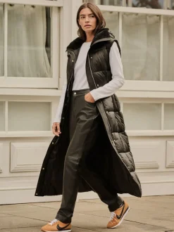 Zwart - Gewatteerd gilet
