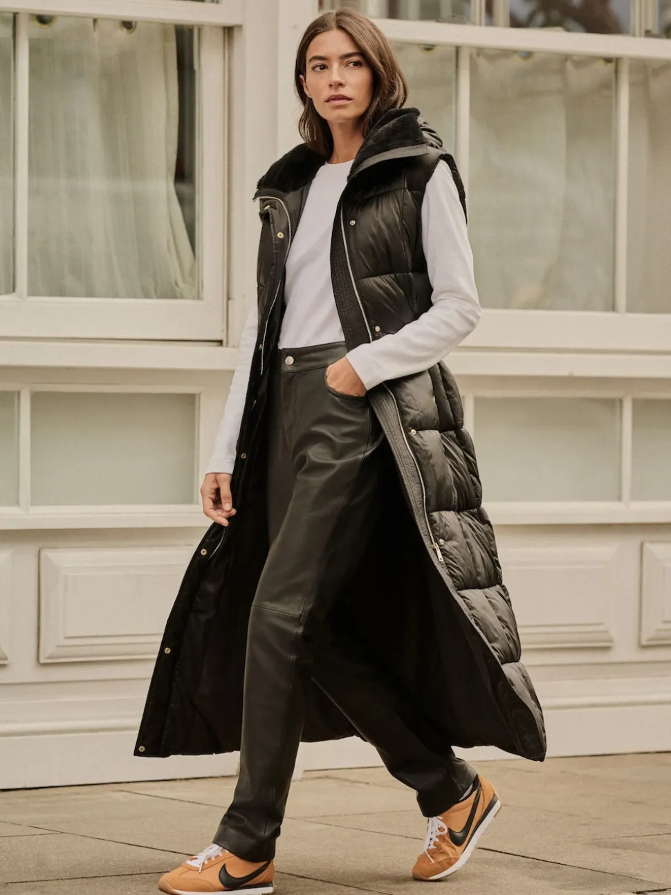 Zwart - Gewatteerd gilet