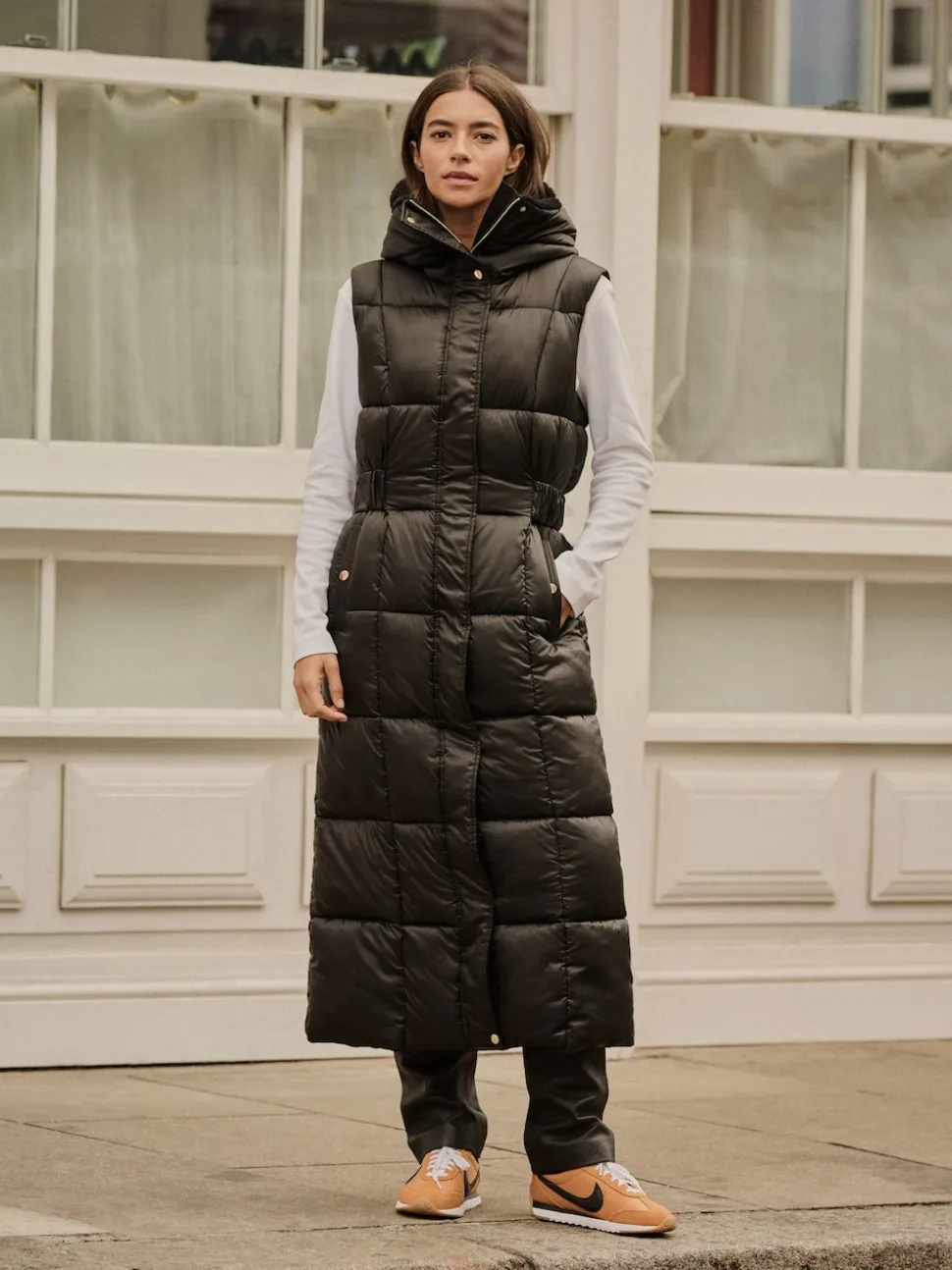 Zwart - Gewatteerd gilet