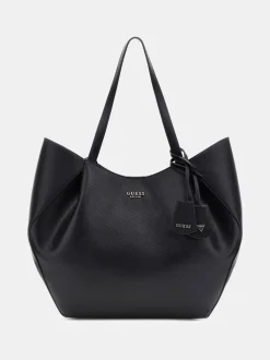 Zwart - Guess Amorette Slouch 2 in 1 Shopper Tote Bag