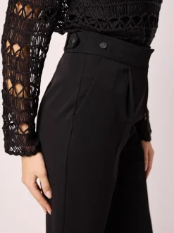Zwart - Hourglass broek op maat