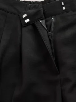 Zwart - Hourglass Wide Leg Tailored Trousers