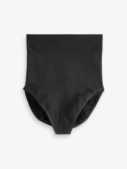 Zwart - Hunkemöller Seamless Enhancing High Waisted Knickers