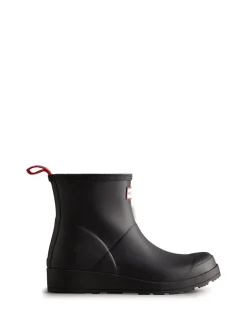 Zwart - Hunter Womens Play Nebula Short Wellies