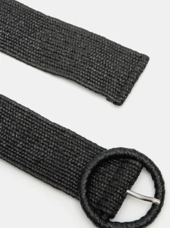 Zwart - Hush Wrenley Woven Belt