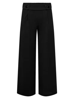Zwart - JDY - Broek met wijde pijpen