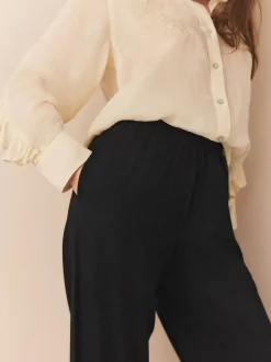 Zwart - Jersey Harem Joggers