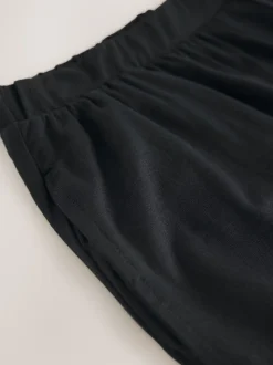 Zwart - Jersey Harem Joggers