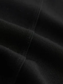 Zwart - Joggingbroek met wijde pijpen