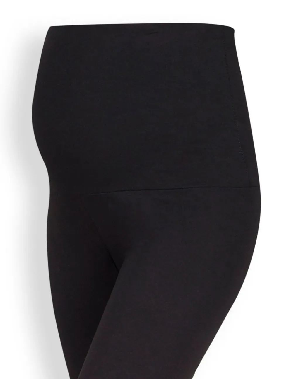 Zwart - JoJo Maman Bébé Cotton Rich Maternity Leggings 2 Pack