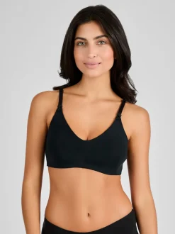 Zwart - JoJo Maman Bébé Microfibre Moulded Maternity & Nursing Bra