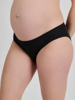 Zwart - JoJo Maman Bébé verpakking van 3zwangerschapsslipjes