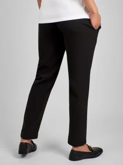 Zwart - JoJo Maman Bébé Zwangerschapsbroek met toelopende pijpen