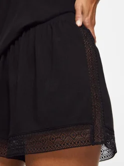 Zwart - KBX Ada Modal Cami Set