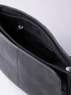 Zwart - Lakeland Leather Ambleside crossbodytas