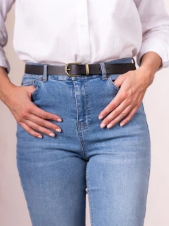 Zwart - Lakeland Leather Kelsick Belt